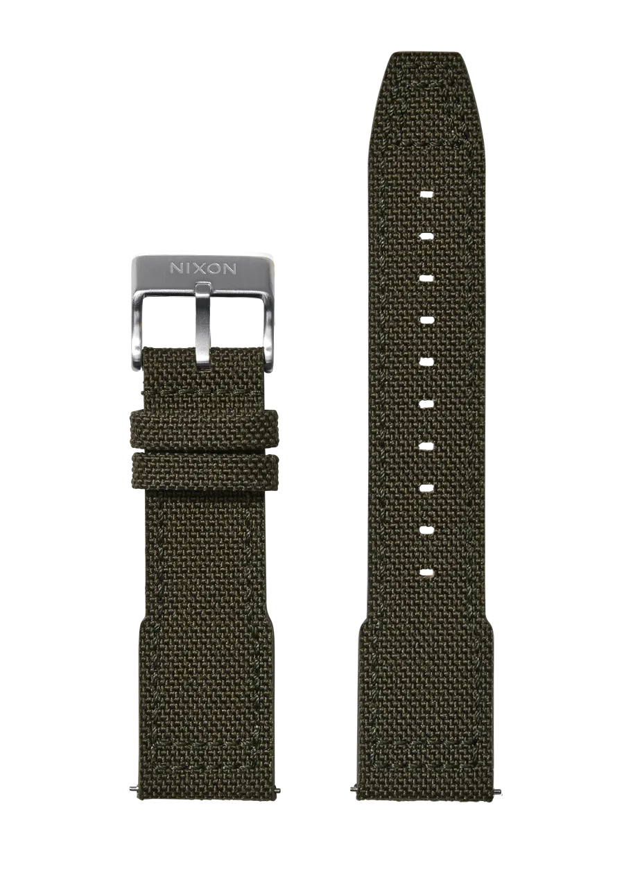 23mm Cordura Canvas Band - Forest Green