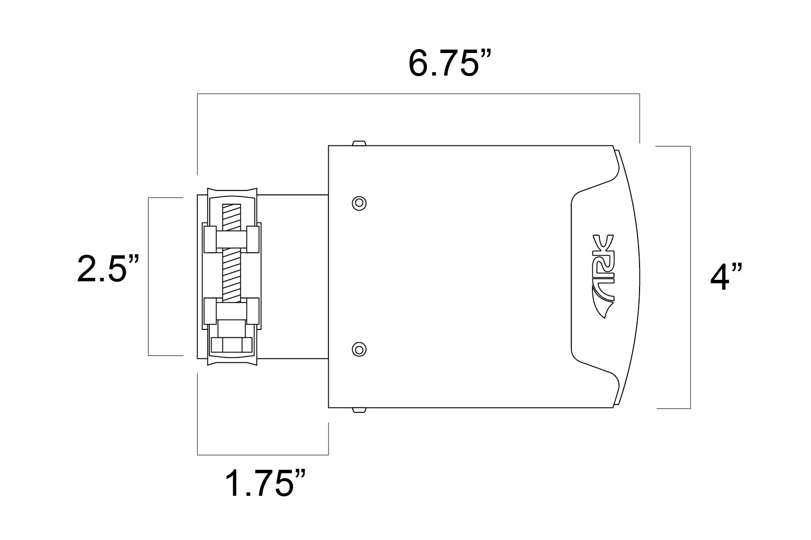 4" Slip-On Single Tip