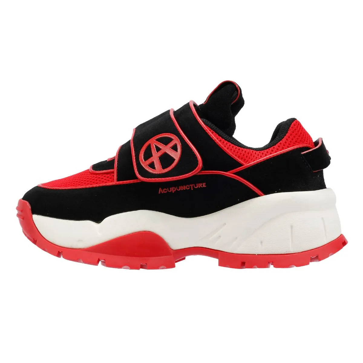 Acupuncture BG Beefer Suede Red Trainers