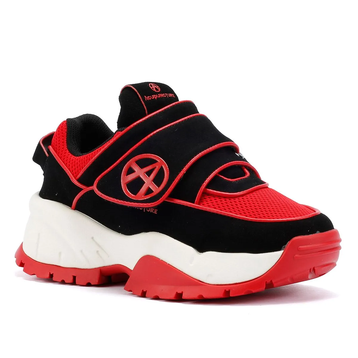 Acupuncture BG Beefer Suede Red Trainers