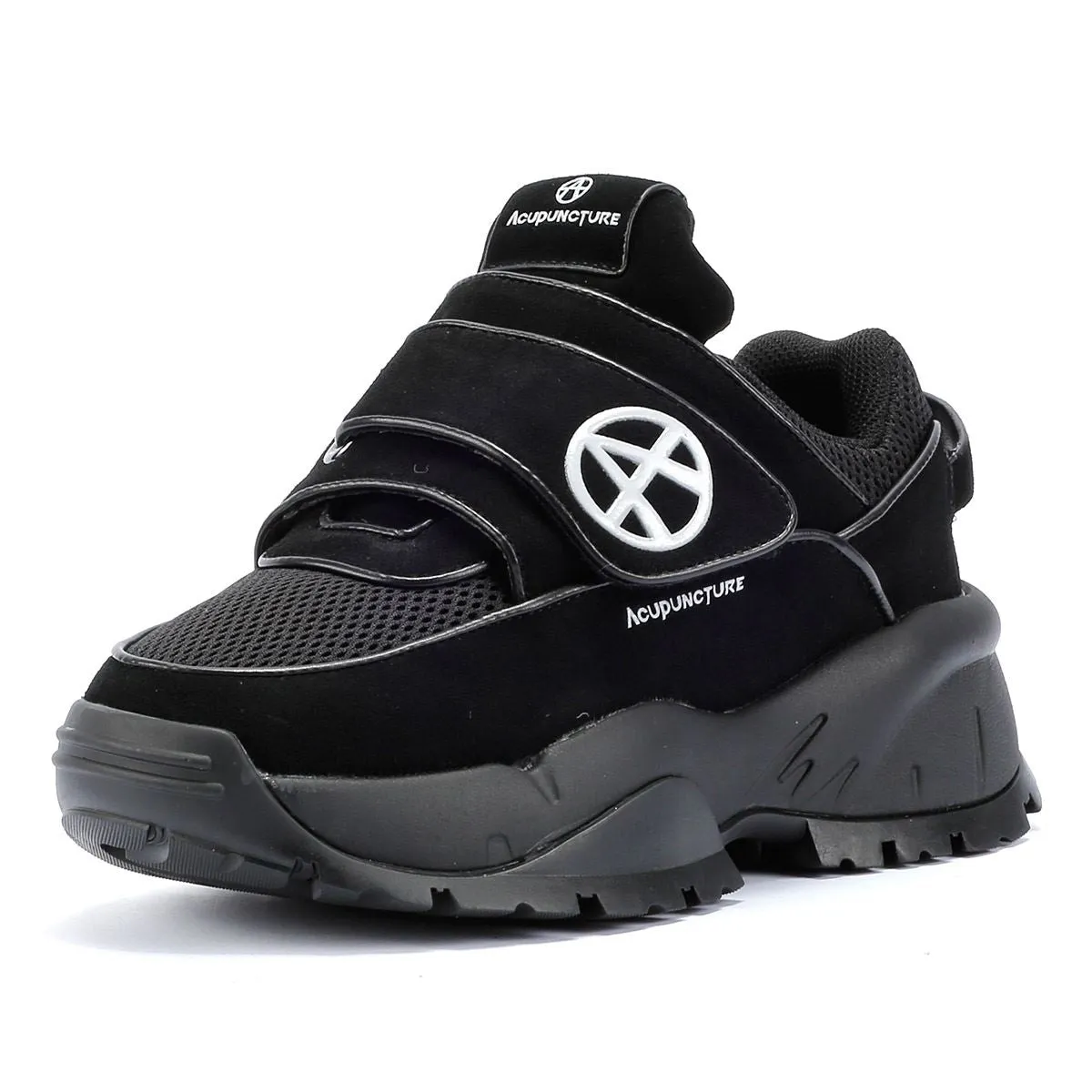 Acupuncture BG Beefer Suede Triple Black Trainers