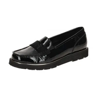 Ara Dallas 2.0 13 H Black Women's Loafers