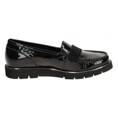 Ara Dallas 2.0 13 H Black Women's Loafers