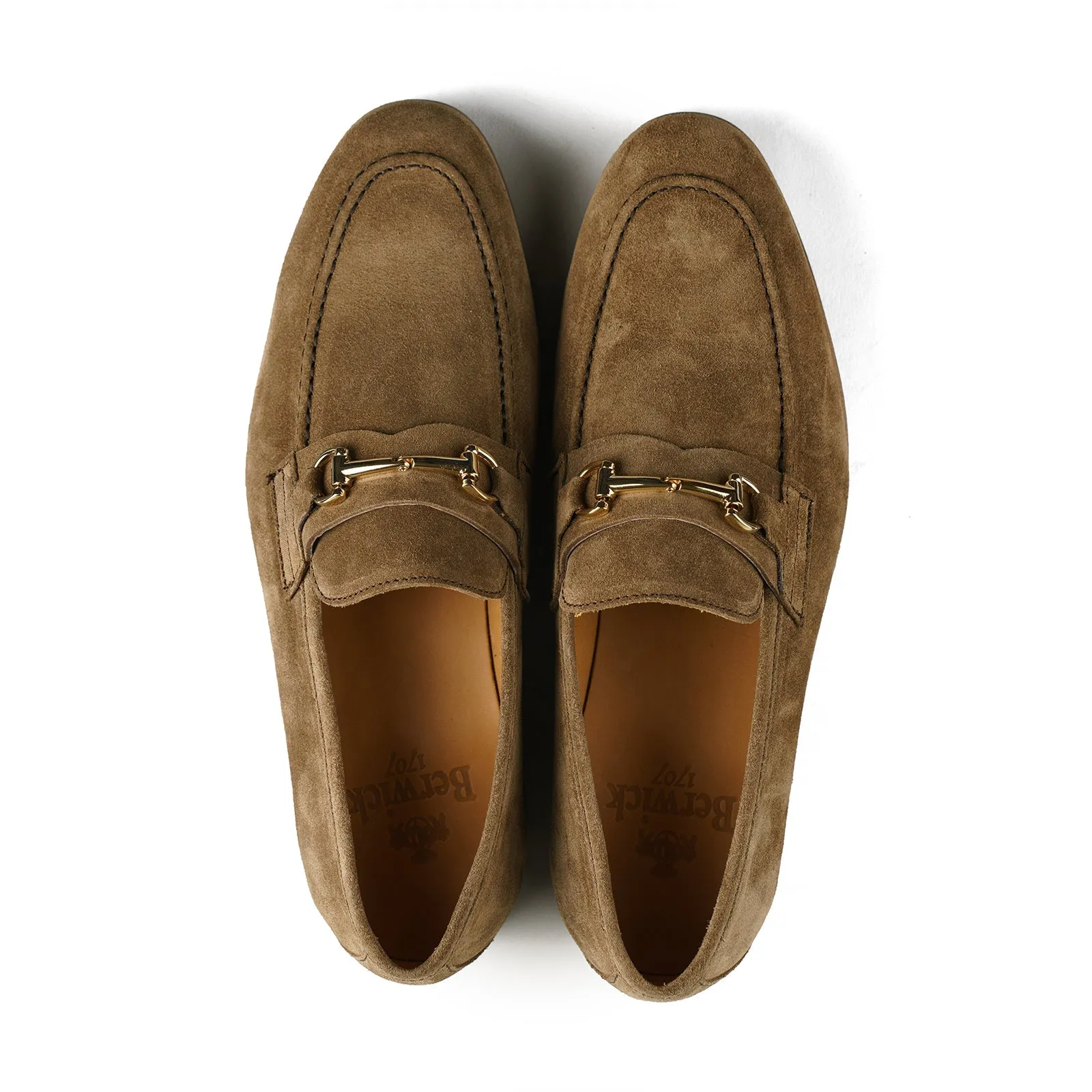 Blake Bit Loafer - Medium Brown Suede