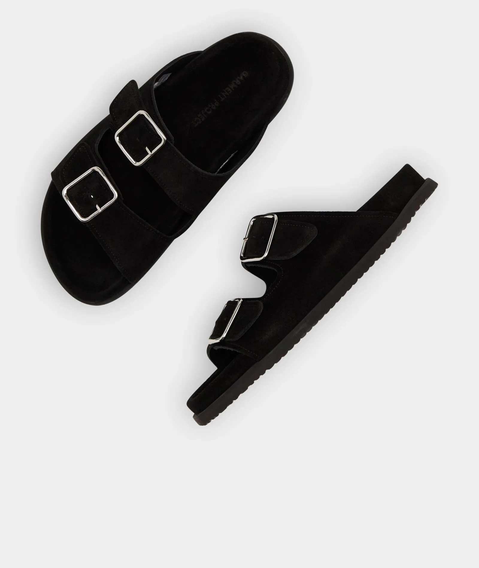 Blake Sandal - Black Suede