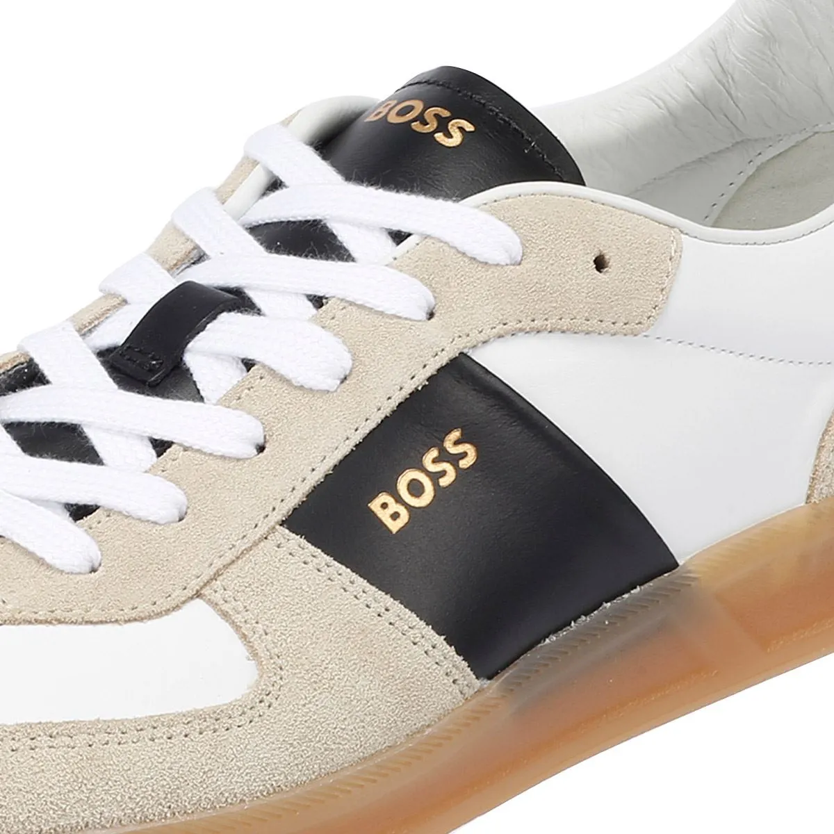 Boss Brandon Tennis Men's Open Beige Trainers