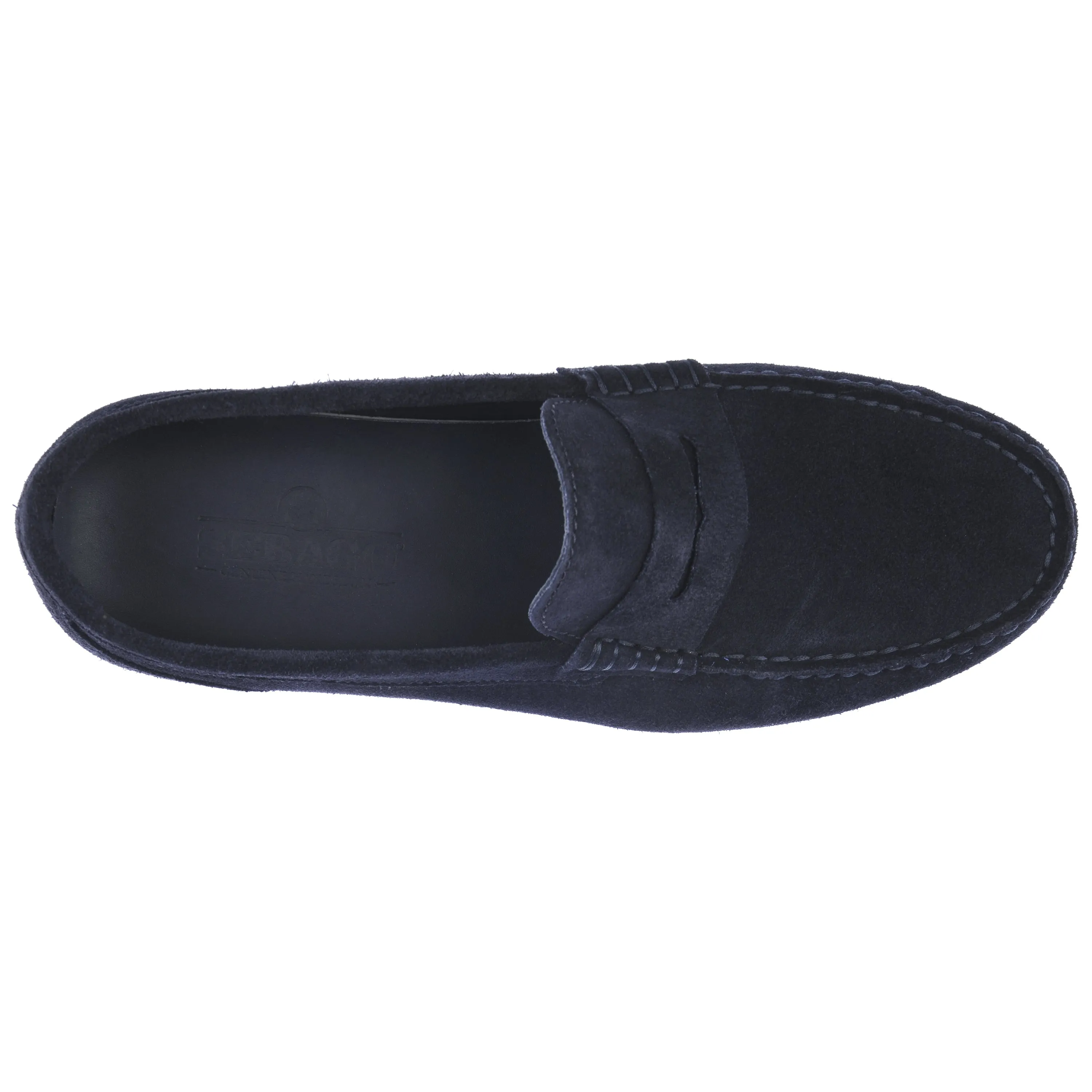 Byron Suede - Navy Blue