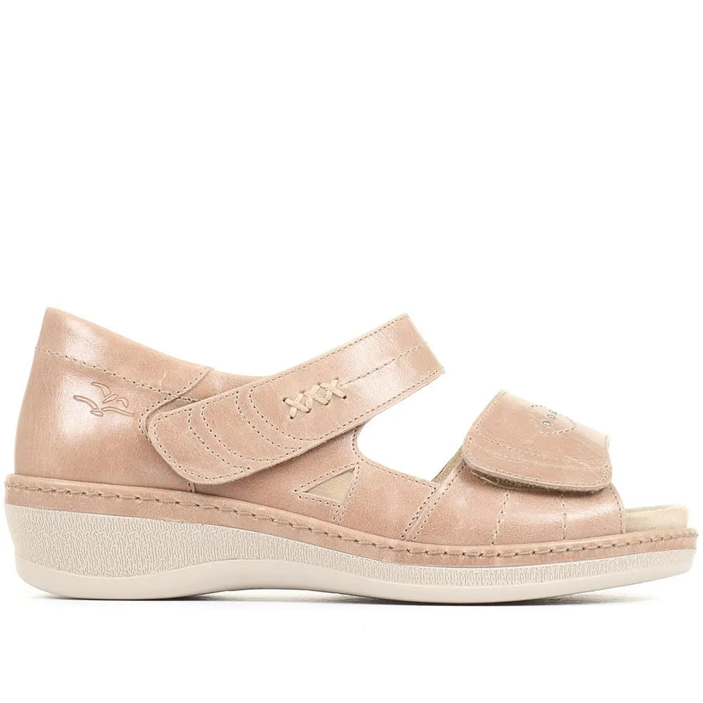 Celia Extra Wide EE  Leather Sandals - CELIA / 322 153