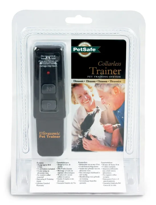 Collarless Ultrasonic Remote Trainer