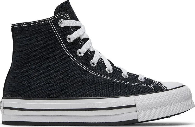 Converse Chuck Taylor All Star Lift Platform Canvas High GS Black Sneakers