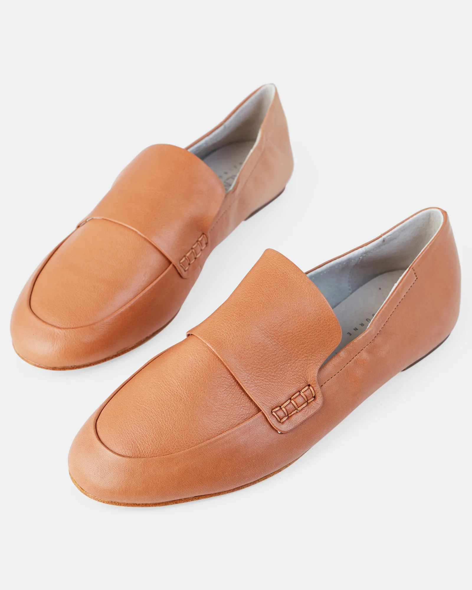 Dutch Leather Loafer - Coconut Tan