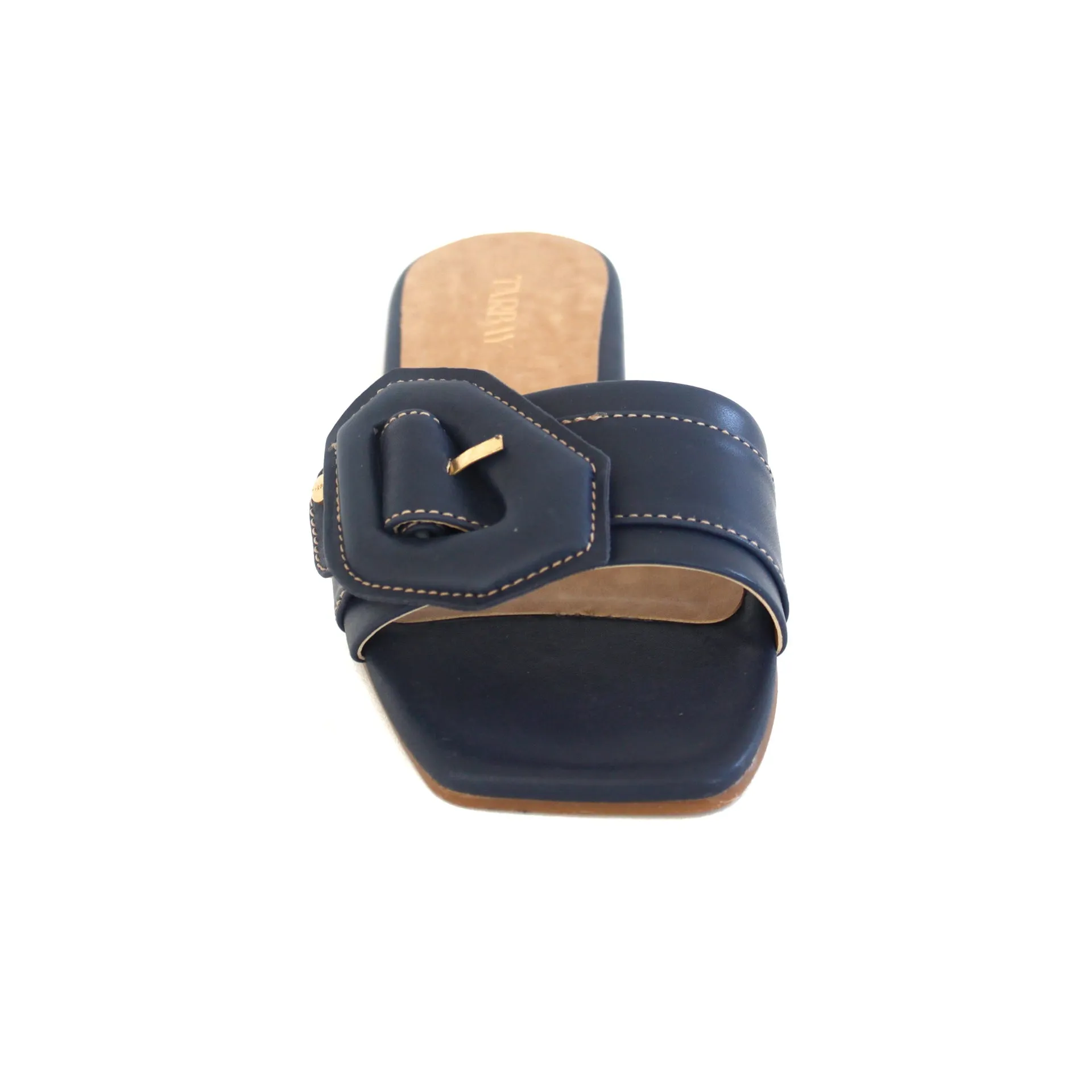 Gianna Flat Sandals - Mariner