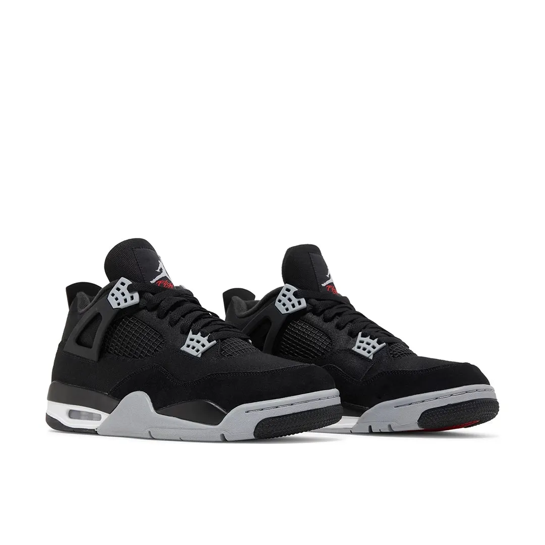 Jordan 4 Retro SE Black Canvas