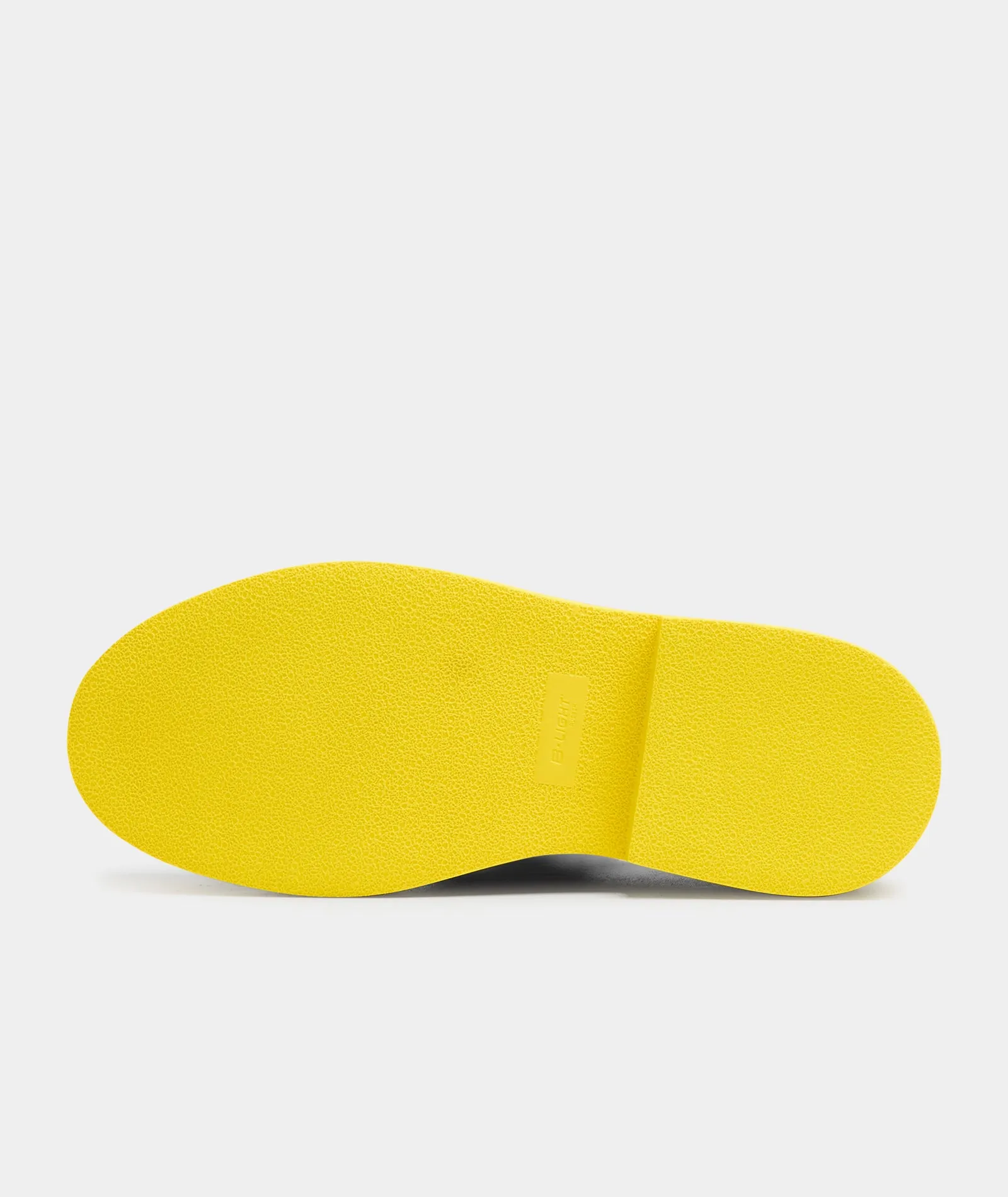 June Loafer - Black Leather / Yellow Sole