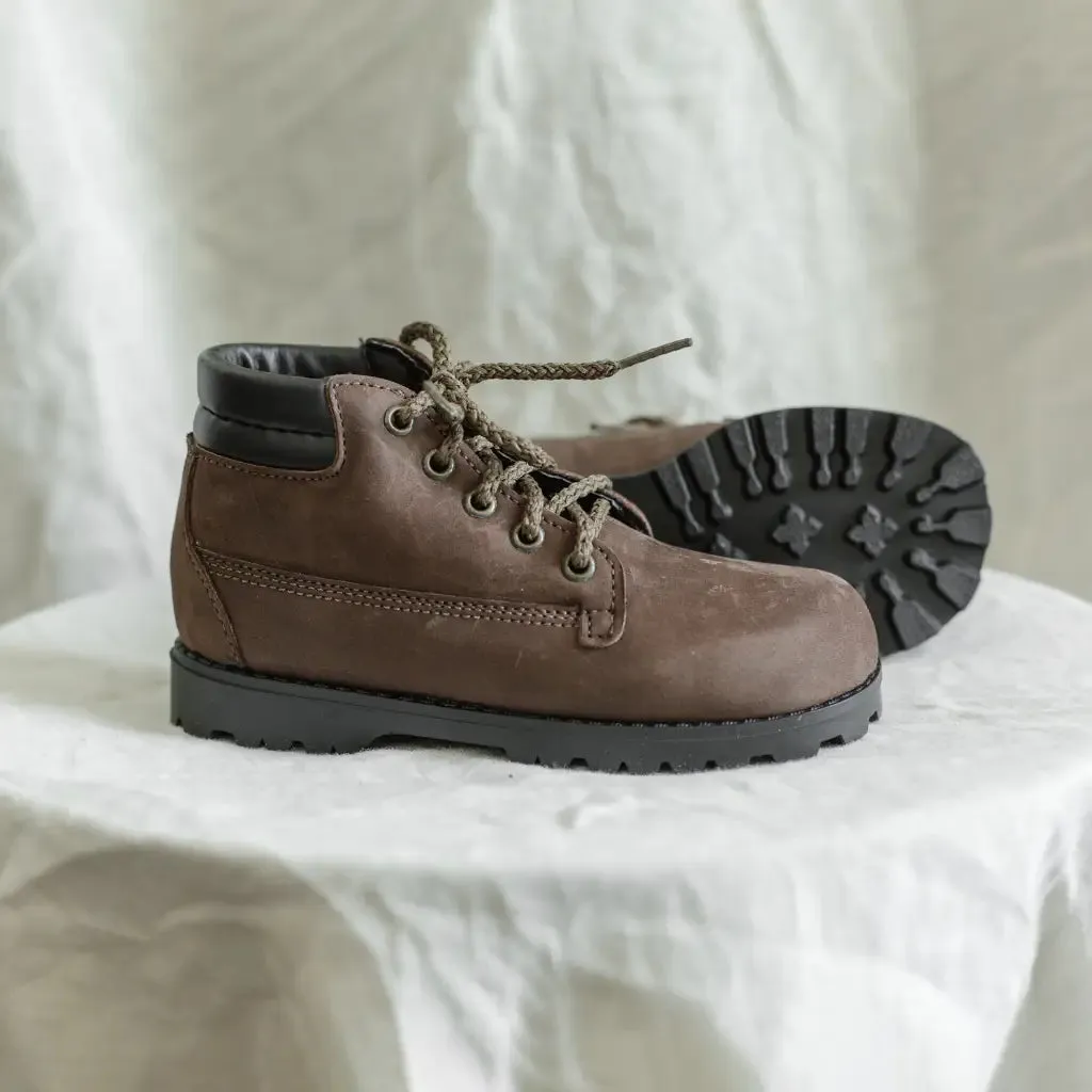 Levon High Top - Brown Nubuck