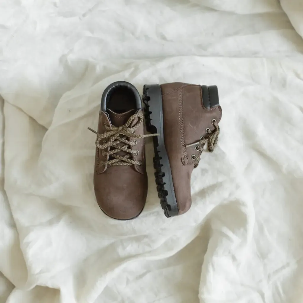 Levon High Top - Brown Nubuck