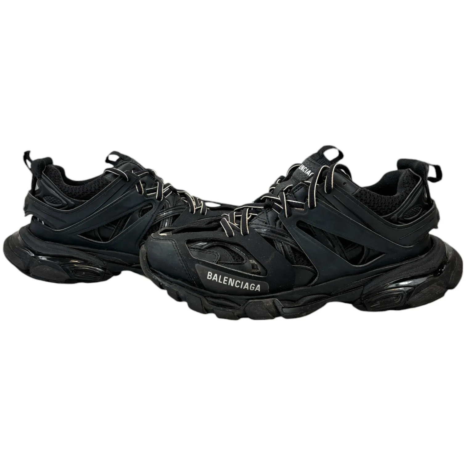 Men's Tracks Low Trainers Black Size EU 40 / UK 6