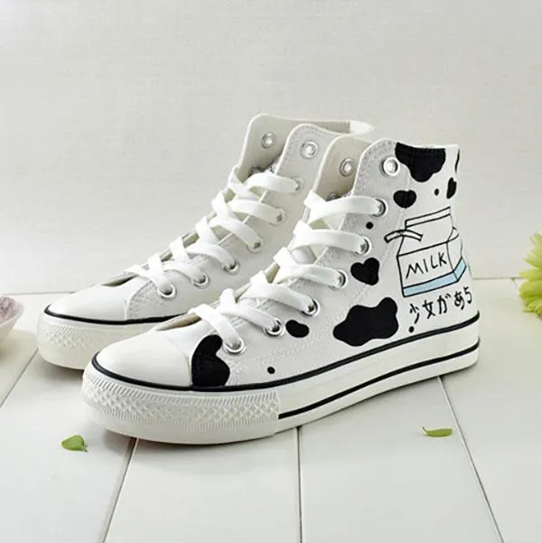 Milk Cow Canvas Shoes SD00738