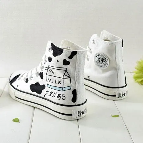 Milk Cow Canvas Shoes SD00738