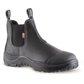 No.8 Munro Slip On Safety Boot Black