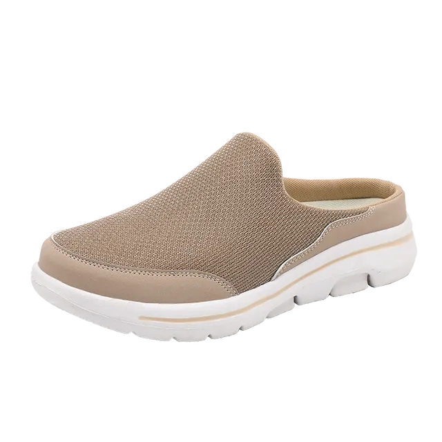 OCW Men Slip On Breathable Lightweight Comfortable Open Back Slip On