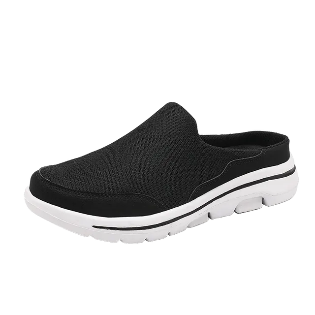 OCW Men Slip On Breathable Lightweight Comfortable Open Back Slip On