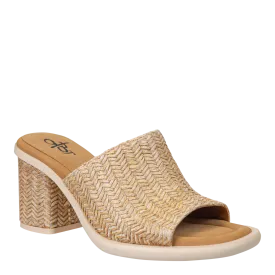 OTBT - BRAVURA in RAFFIA Heeled Sandals