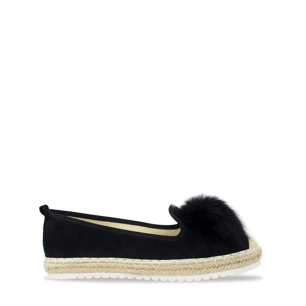 Sandi Slip On Pom Pom Espadrille Pump