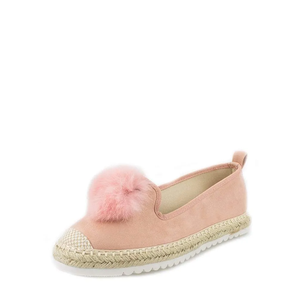 Sandi Slip On Pom Pom Espadrille Pump