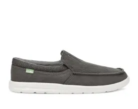 Sanuk Mens Hi Bro Lite Washed Black