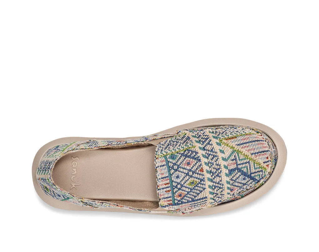 Sanuk Womens Donna ST Patchwork Multi