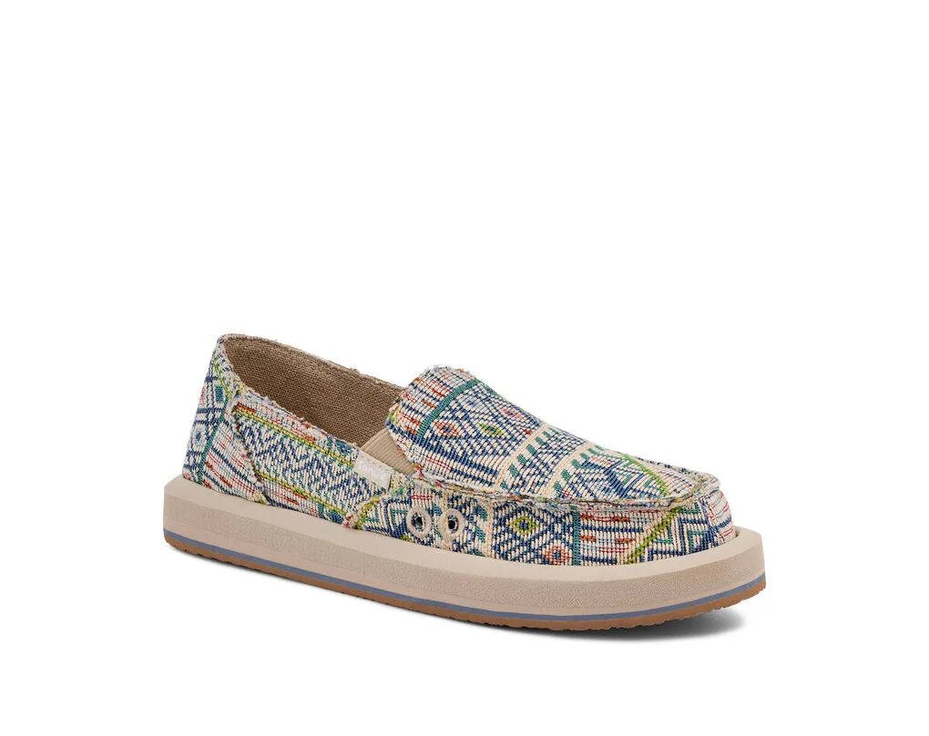 Sanuk Womens Donna ST Patchwork Multi