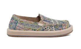 Sanuk Womens Donna ST Patchwork Multi