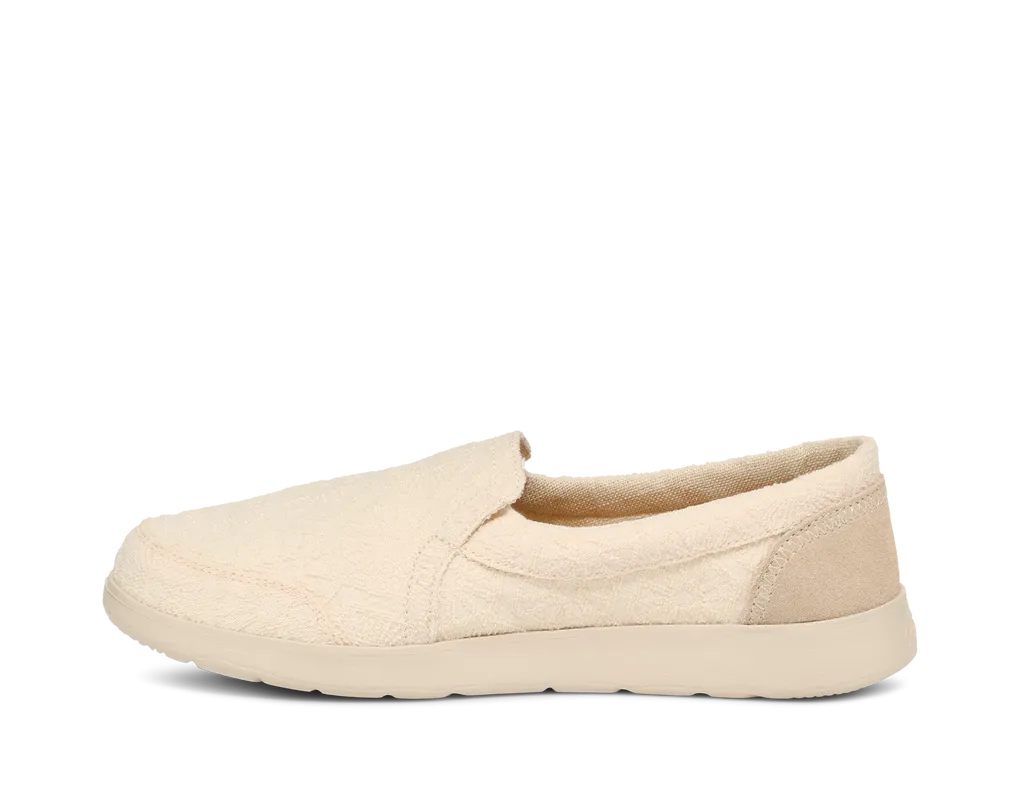 Sanuk Womens Hangout Lite Hex White