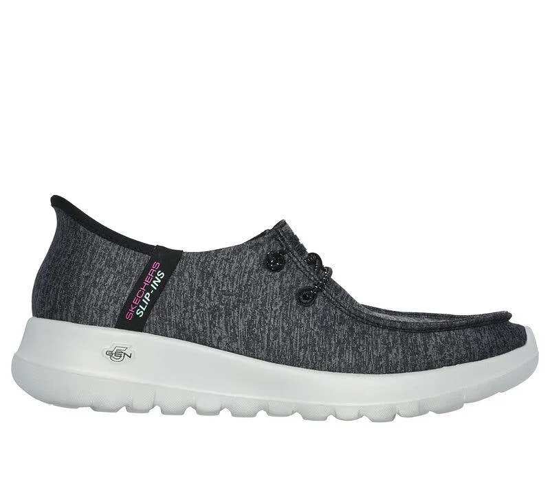 Skechers Womens Slip-ins Go Walk Joy Ibis Black