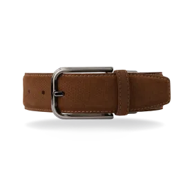 Suede Belt - Tan Suede