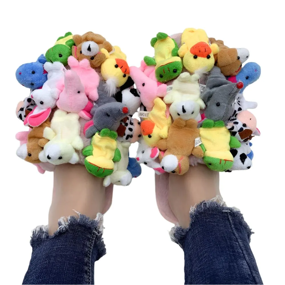 TEEK - Furry Plush Pals Slippers