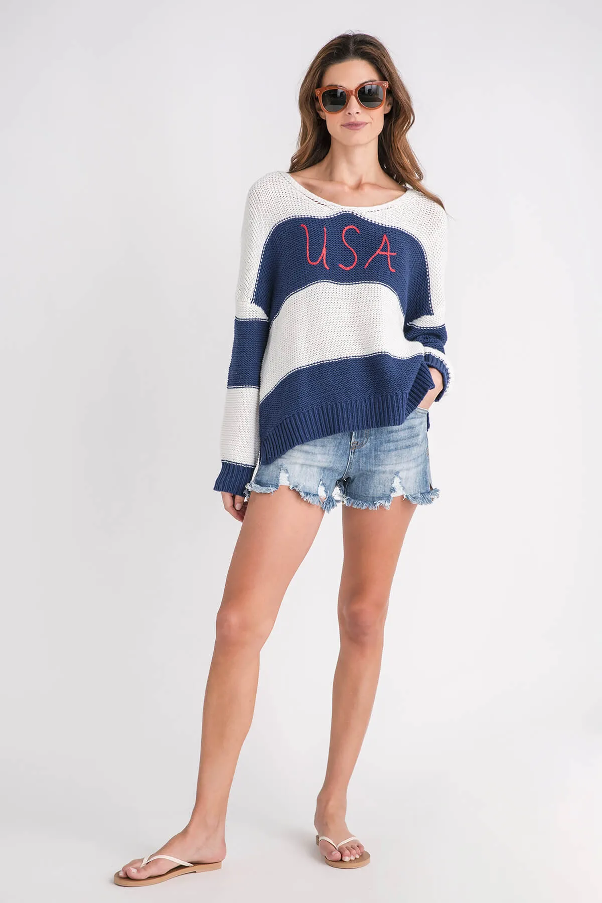 Vintage Havana USA Stitch Sweater