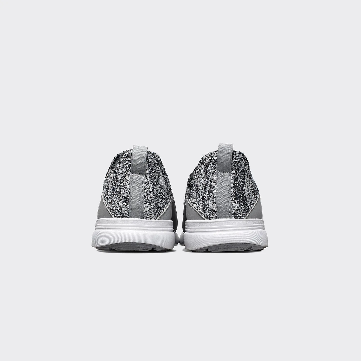 Youth's TechLoom Bliss Heather Grey / White