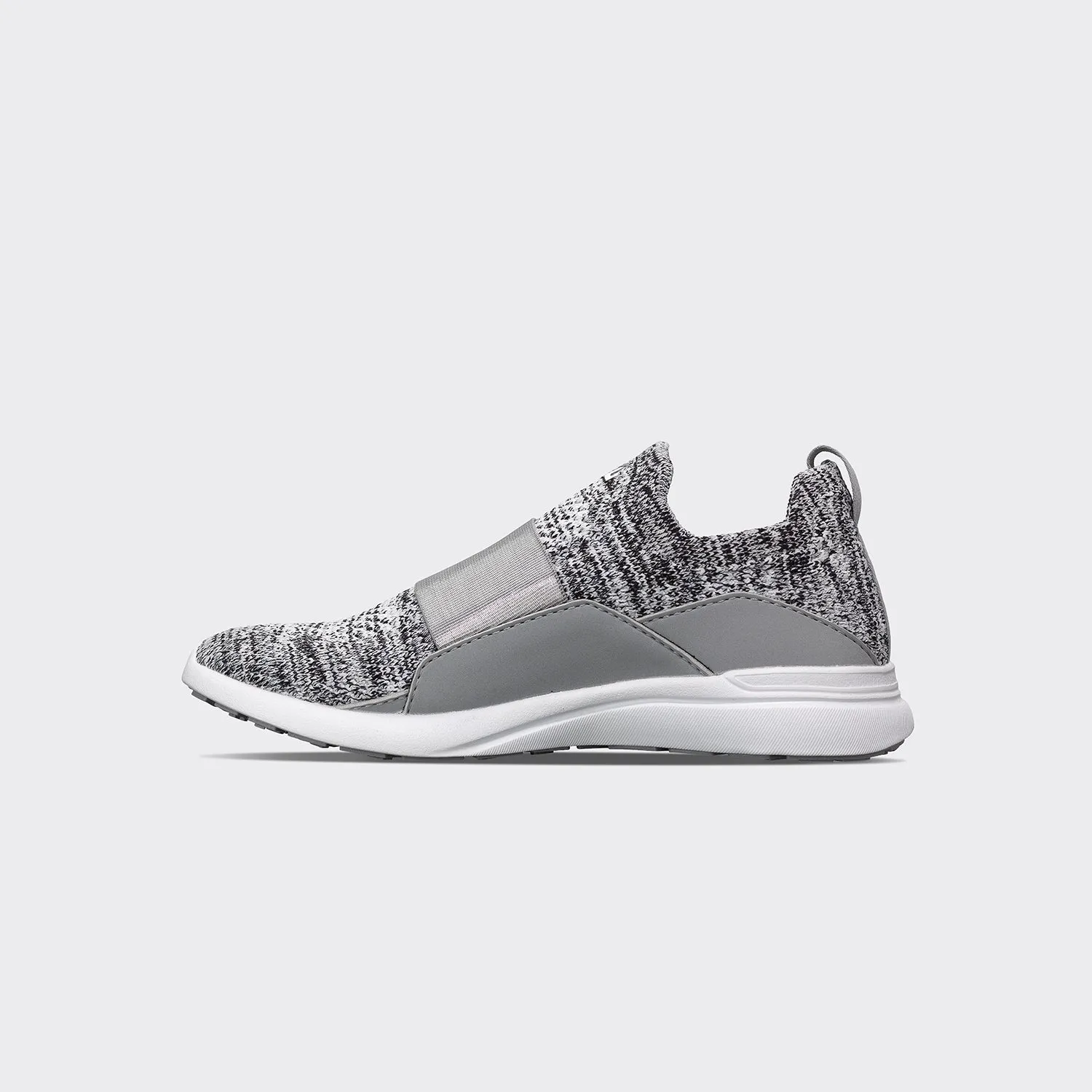 Youth's TechLoom Bliss Heather Grey / White